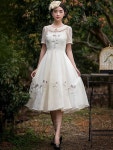 Ericdress Embroidery Peter Pan Collar Casual Dress 2 | 드레스