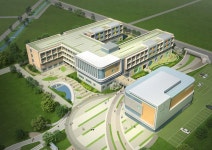 [아산교육청]2015-신리초등학교 교사 이전 신축공사 설계공모 > 포트폴리오 | (주)강남종합건축사사무소 - 2023 | 학교 건축, 학교, 건축