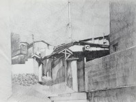 architecturedrawing #fine art #art #city #urban #스케치 #드로잉 #연필 #건축 #도시… | 스케치, 그림, 수채화