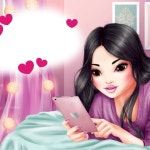 Pin de 옥현 em 도자기 페인팅 | Meninas ruivas, Looks fofos, Papel de parede do iphone