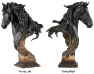 Equus--Fresian Horse--Large Sculpture | Wild Wings | 말