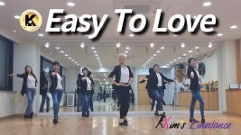 Easy To Love Linedance 초중급 라인댄스 킴스라인댄스 토요강사동아리 [Choreo: Rhoda L. & Jamie M.] - 2023