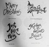 calligraphy에 있는 Jeong eun Yoon님의 핀
