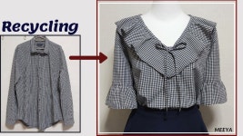 DIY Recycling a Shirt |안입는옷 리폼|Reform Old Your Clothes| 남방 리폼|셔츠 리폼| 옷 수선|옷 만들기|Refashion... 