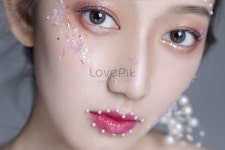 미용 메이크업 아름다움 창의력 여성 모델 창조적 인 메이크업 메이크업 티칭 패션 메이크업 아이 메이크업 립 메이크업 | 립 메이크업, 미용... 