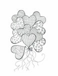 하트(LOVE) 도안 모음 | 하트 낙서, 두들아트, 젠탱글 패턴
