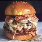 This burger looks deslishhhh | 음식, 버거 요리법, 요리