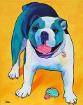 Custom POP ART Portrait 16 x 20 Any Animal by CorinaStMartinArt | 그림