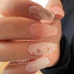 Pin by 스파클 스파클 on 블링네일 in 2020 | Classy nail designs, Classy nails, Nails now