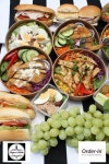 Pin by anne on 복숭아 | Office catering, Lunch, Food