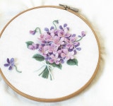 Embroidery bouquet　(NIHON VOGUE CO.,LTD_Embroidery) | 자수