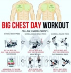 Workout to work the chest remember how important it is to hydrate at the time of training and on hot days throughout the day.... 