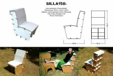 Pin de 010-8004-5732 en 종이접기구조물 | Silla de cartón, Muebles de cartón, Cartón