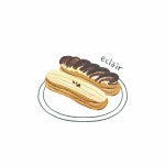 땡스아트 오일파스텔 oilpastel 그림 손그림 디저트 카페 デザート dessert cafe 맛집 감성 엽서 디자인 드로잉 취미 연말 파티... 