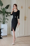 Pin de Jun_ en 손윤주 ONEPIECE / DRESS | Ropa elegante, Vestidos de moda, Vestidos de moda para mujer
