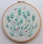 Pin de 옥임 박 em 야생화자수 | Artesanato em tecido, Idéias de bordado, Bordado livre