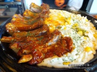 【韓國流行美食】제임스 치즈등갈비詹姆斯起司排骨(惠化店，另有弘大、明洞、新沙店地址)，超人氣超流行，不知道它你就落伍啦！... 