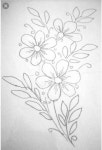 Pin de 마주연 em 천아트 | Riscos para bordar, Desenhos bordados à mão, Riscos para pintura