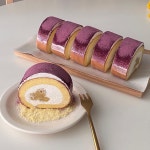 유댕공방 on Instagram: “수플레 고구마 롤케이크🍠 (노밀가루) 퐁신 보들☺️ 군고구마로 했더니 더욱더 달콤해요! . . 벗뜨... 
