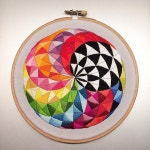 🎉 .. .. .. .. #embroidery #handembroidery #stitch #stitching #handstitching #sew #sewing #handsewing #hand… | 공예, 자수