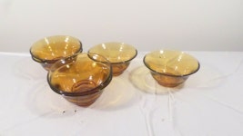 6 Amber Glass Bowls 5 1/2 x 2 1/2 deep | eBay in 2022 | Glass bowl, Glass, Amber glass 6 Amber Glass Bowls 5 1/2 x 2 1/2 deep... 