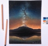 pastel에 있는 Seoha Lee님의 핀 | 오일 파스텔 드로잉, 그림, 수채화