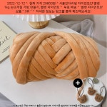 2022-12-12 - 29800원 - 서울인더리빙 자이언트얀 벨벳 1kg 손뜨개질 가방 만들기, 벨벳 자이언트얀 1kg_골드브라운+키링 in 2022