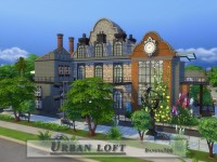 Danuta720s Urban Loft | Urban loft, Sims, Loft