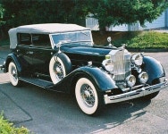 1934 Packard 1104 Dietich Convertible Sedan.....absolutely beautiful.... | 클래식카, 자동차