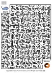 어린이 간편한 놀이활동지 미로찾기 | Phonics reading, Mazes for kids printable, Phonics