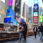뉴욕, 타임스퀘어 newyork timesquare 3moms broadway 일상탈출 여자셋 버스여행 amazing 2nights4days | Times square, Instagram... 