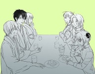 혹시 미츠바 남편 이나 애인 같은 위치로? 라고 생각했는데 사실 그냥 소고 말리는 역할로 온 듯 하다 | 캐릭터 일러스트, 남편