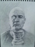 #Sketch #drawing #연필드로잉 #초상화 #드로잉 #스케치 #portrait #pencil #그림 #미술 #art #인물 #MarlonBrando | Male sketch, Art... 