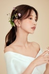 아이웨딩 > 브랜드 > 웨딩헤어메이크업 > 뷰티진동희 | ウェディング ヘアスタイル, 花嫁 ヘアスタイル, 結婚式 お呼ばれ 髪型