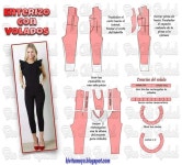 Pin de 검은펜촉 em Marvelous Designer pattern | Modelagem de vestidos, Dicas de modelagem, Moldes de roupas