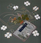 Japanese silk Embroidery에 있는 Ái Mi Bùi님의 핀 | 자수, 야생화