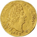 Coin - France - 1/2 Louis dor - 1698 - Paris - EF(40-45) - Gold - KM:301.1 | 금화