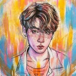 Idea by 안시 on 스케치 | Kpop fanart, Fan art, Art inspo
