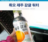 코카콜라 음료 휘오 순수 제주 감귤 워터를 마셔보다. | 음료