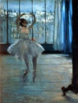 Edgar Degas「Dancer in Front of a Window」（1877） | 에드거 드가, 아티스트, 예술