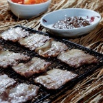짚불구이 삼겹살 | 식품 아이디어, 삼겹살
