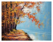 Graham Gercken ~ (b.Southport,1960,Australian) ~ Impressionist... painter-oil painting autumn(이미지 포함) | 유화, 그림, 수채화