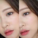 하고 #나스아모르 를 언더에도 살짝 발라서 색감을 통일해봤어요😍 #아이메이크업 은 #바비브라운#토프 를 쌍커풀라인에… | Maquiagem... 
