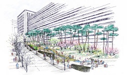 Competition for the office Building of the Bank of Korea, Seoul, Korea 스튜디오일공일/STUDIO101 - 2020 | 스케치