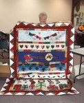 Christmas Row Quilt. Love this! | 퀼트 이불