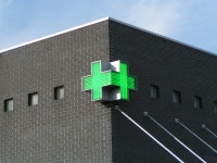 Sign Apotheek | 간판디자인, 간판, 인테리어