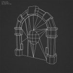 던전 프랍 Door Set / 드로잉 참고 / 3D배경 포폴 참고 : 네이버 블로그 | Door sets, Low poly, Stone