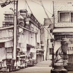 stopped.) #박진만#디세뇨예지#환경디자인 #공간디자인#여행드로잉#건축스케치 #인테리어스케치#어반스케치#어반드로잉 #인테리어설계... 