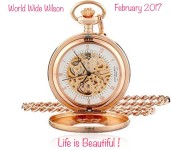 Life is Beautiful! | Mechanical pocket watch, Rose gold watches, Wristwatch men