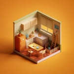 Pin by 양장 on 블렌더 in 2022 | Isometric art, 3d design, Design
